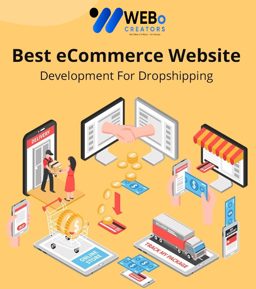 Modern Shopify dropshipping store design for online selling in Texas 2026