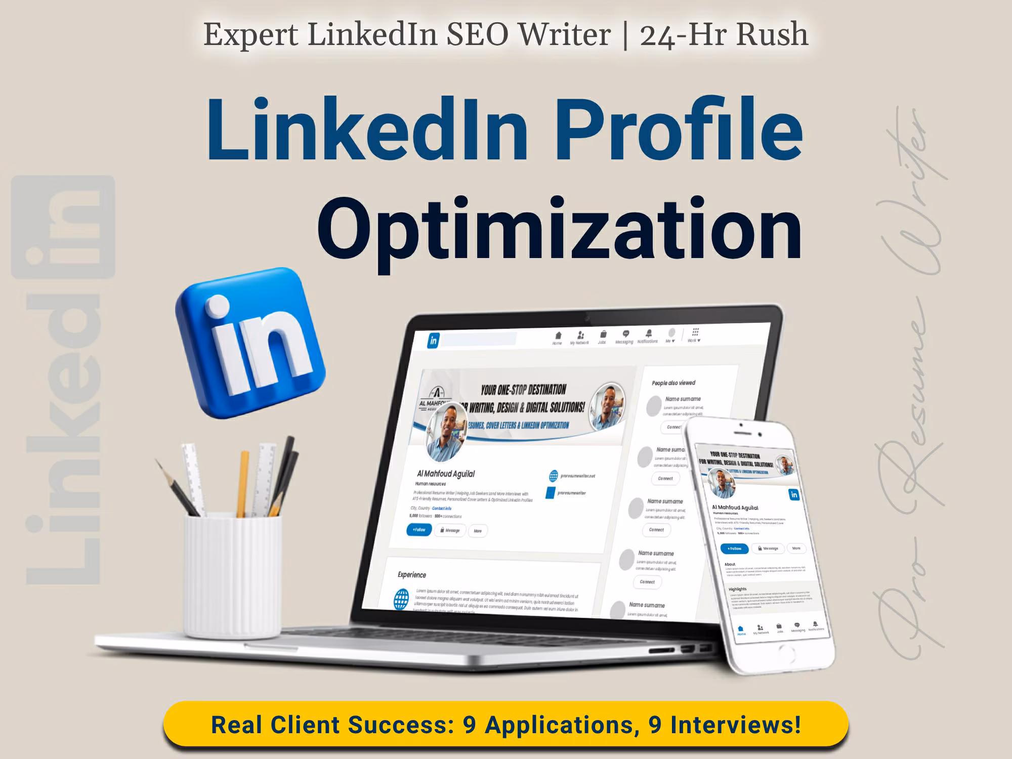Profile Optimization & Enhancement LinkedIn Profile Building & Writing Services in Texas 2026