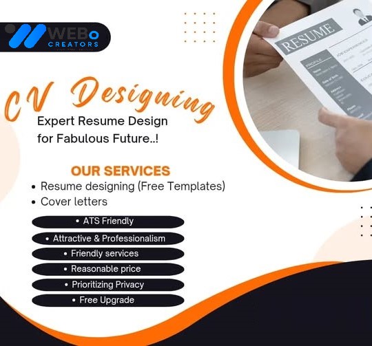 Resume and CV Design Services | Modern curriculum vitae in Texas
