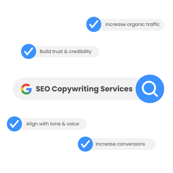 SEO copywriting services in Texas, website content writing and optimization 2026