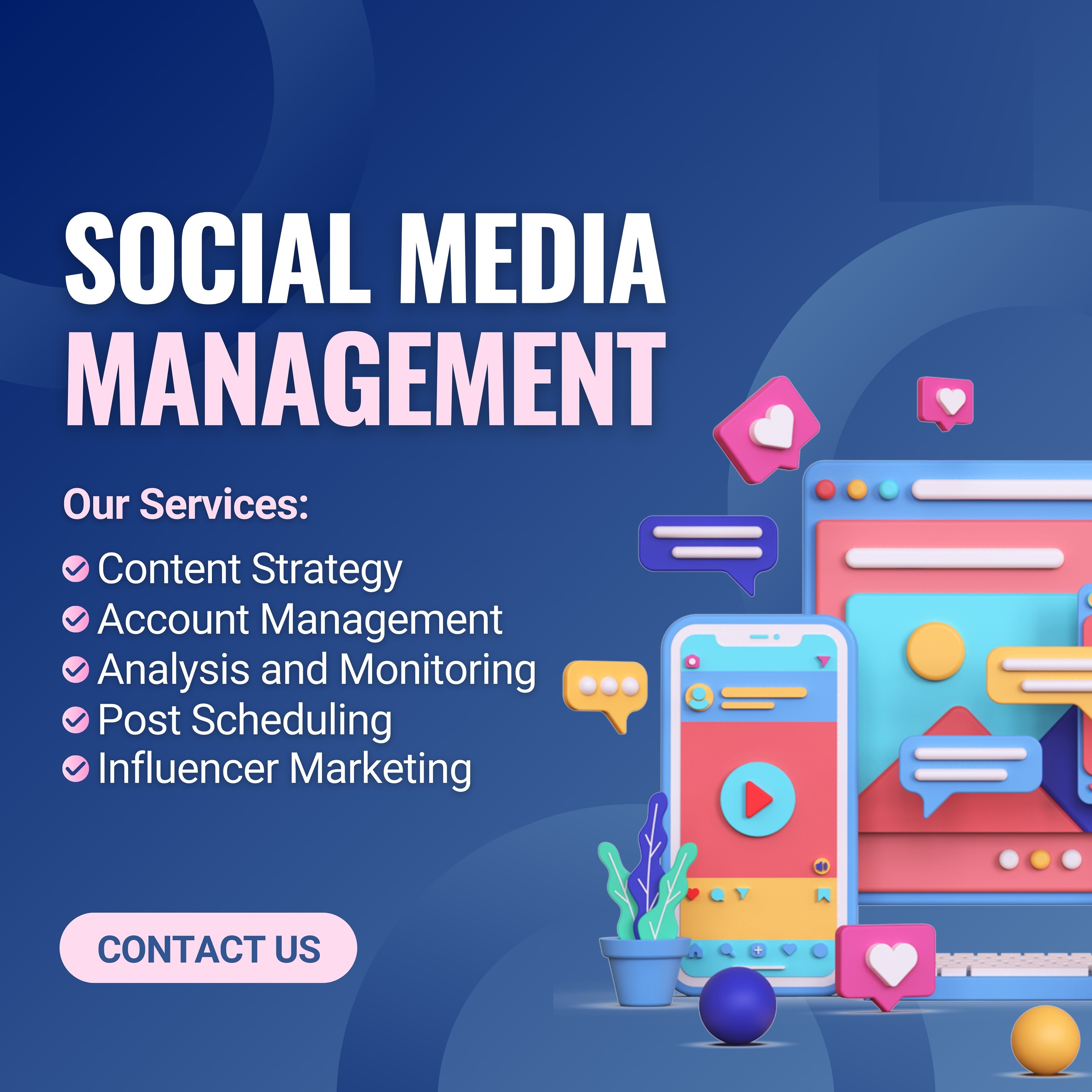Best Social Media Design Service | Top Social Media Post Design in Texas