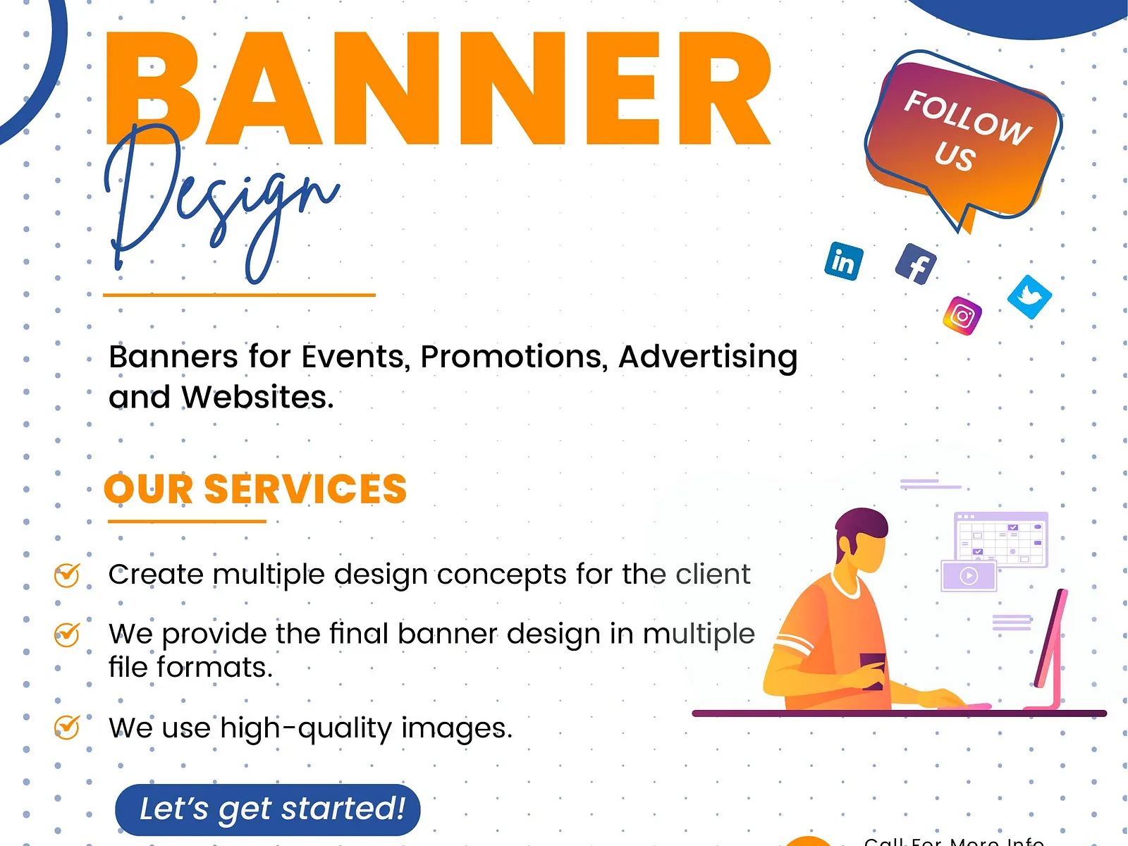 Web Banner & Social Banner Design Services in Texas